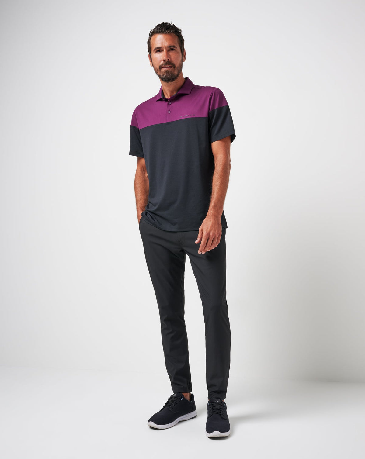 TravisMathew | Burnley Pushback Polo - Black