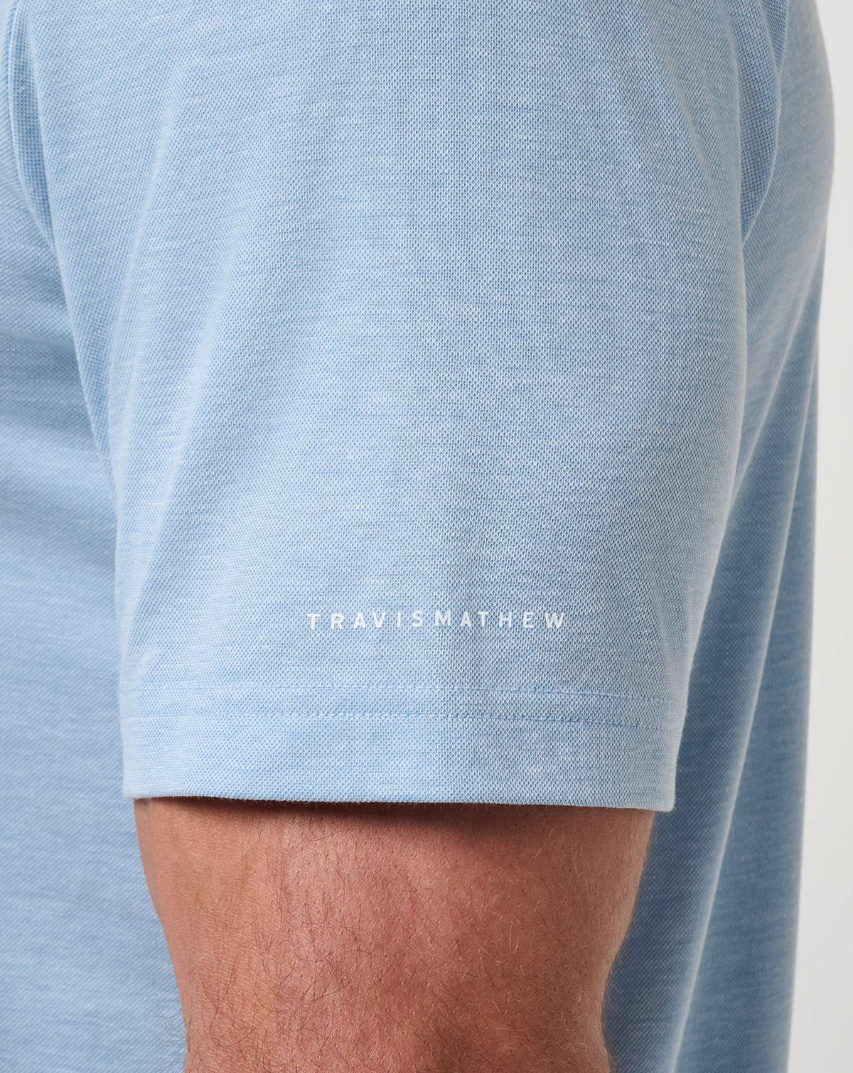 TravisMathew | Tennessee School Pride Polo - Heather Blue