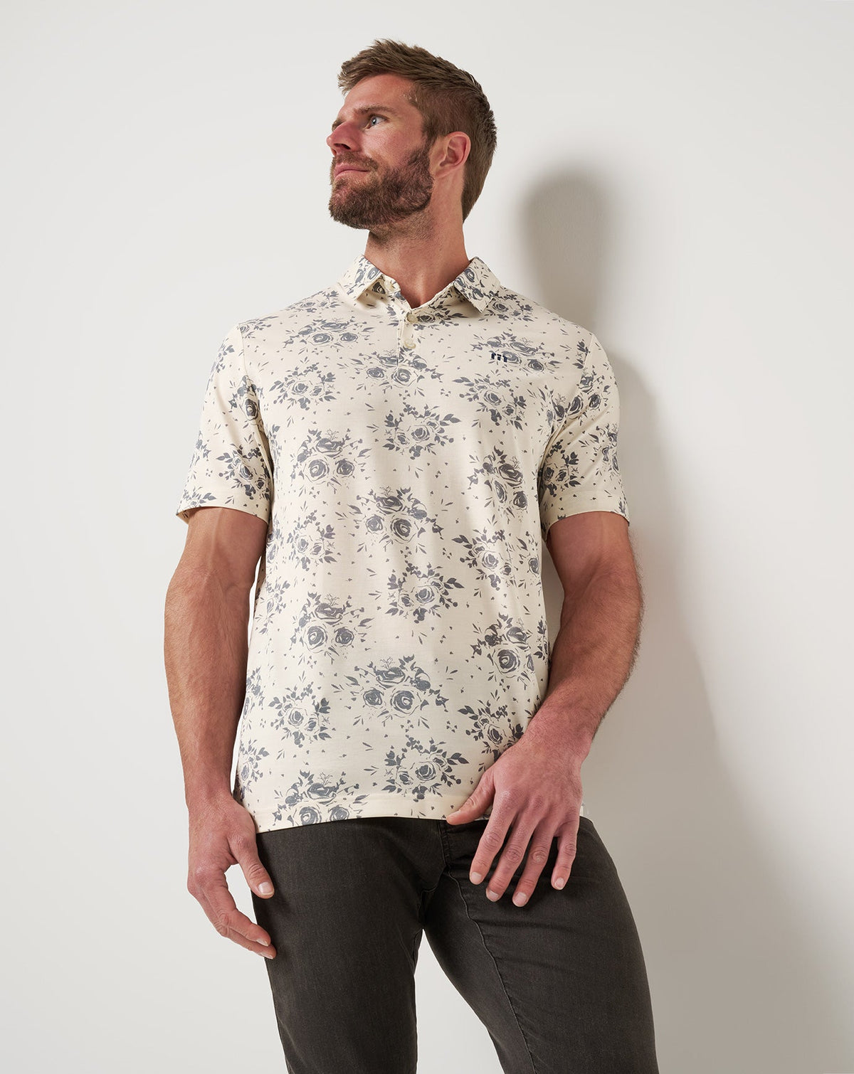 TravisMathew | Local Forecast Polo - Birch