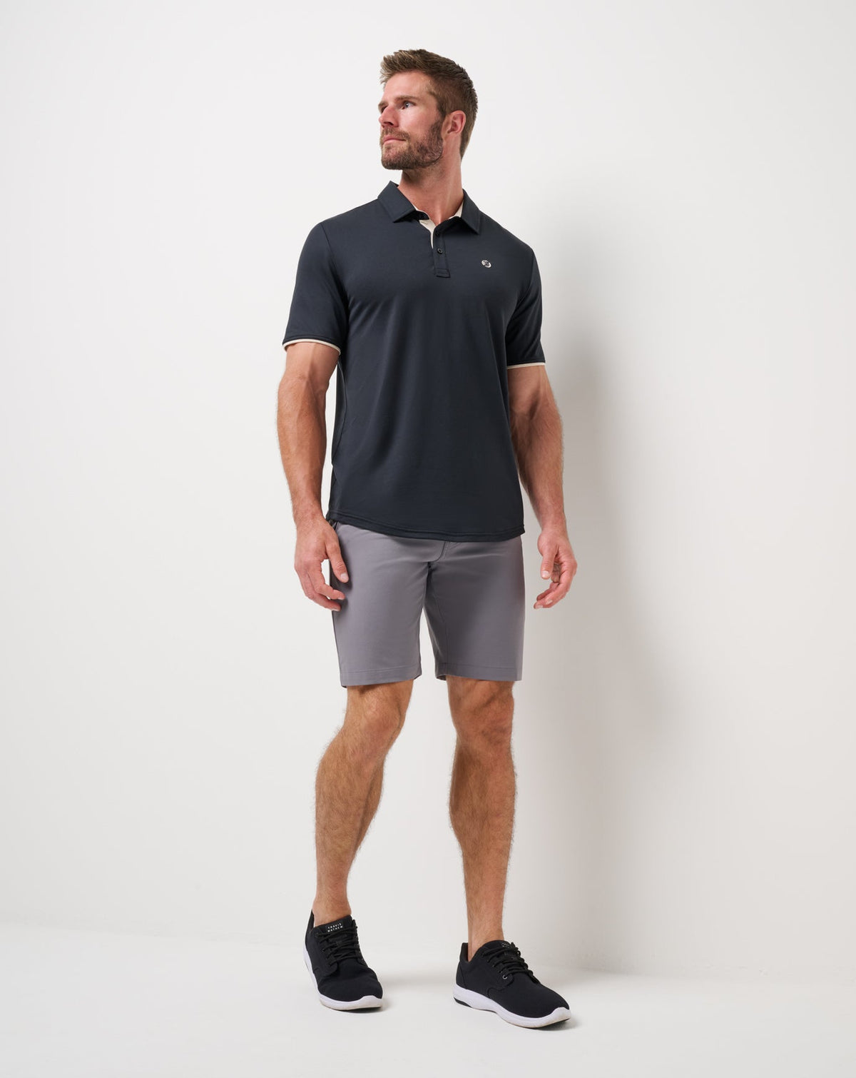TravisMathew | Featherweight On The Grind Polo - Black