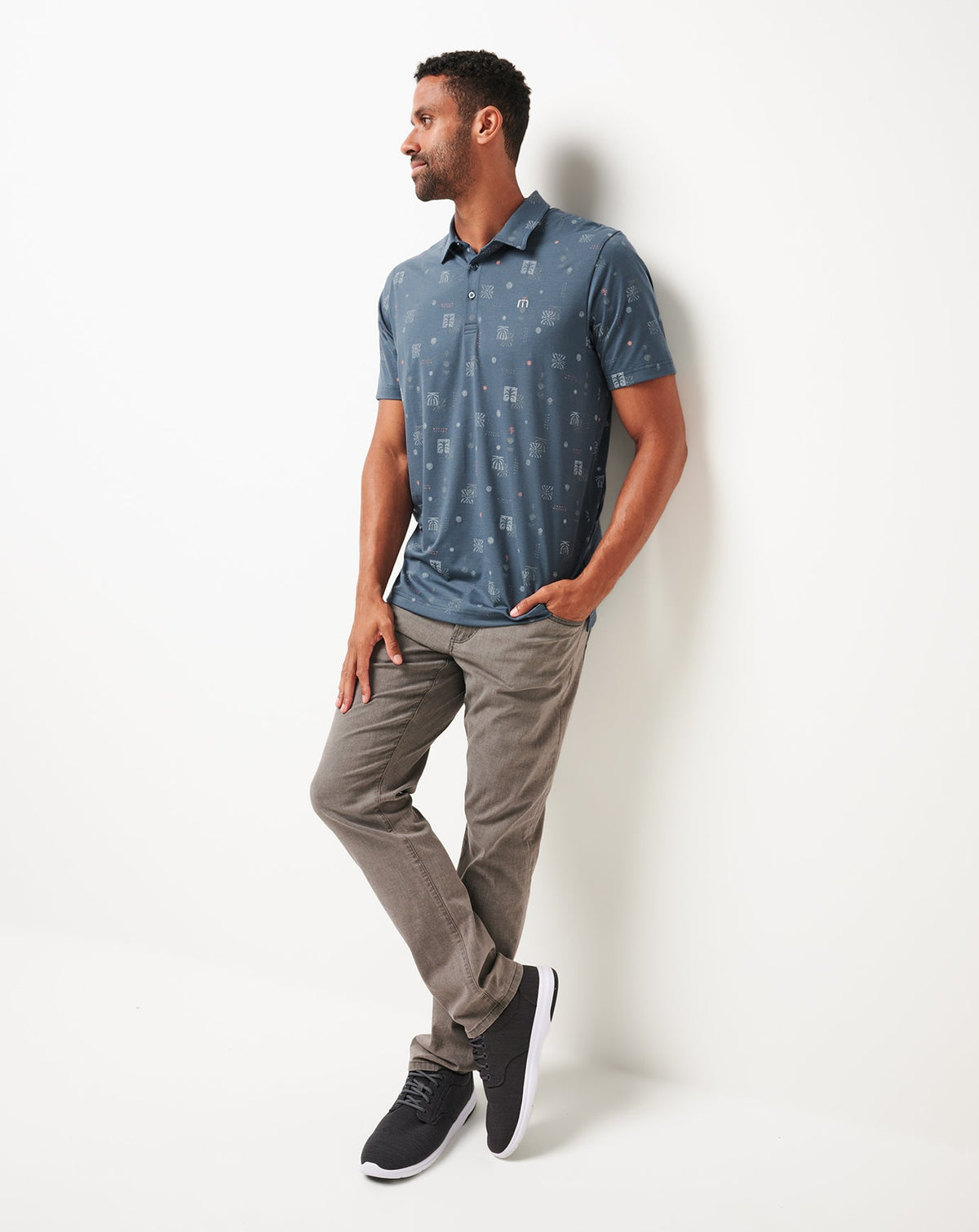 TravisMathew | Quick Trip Polo - Mood Indigo/Vintage Indigo