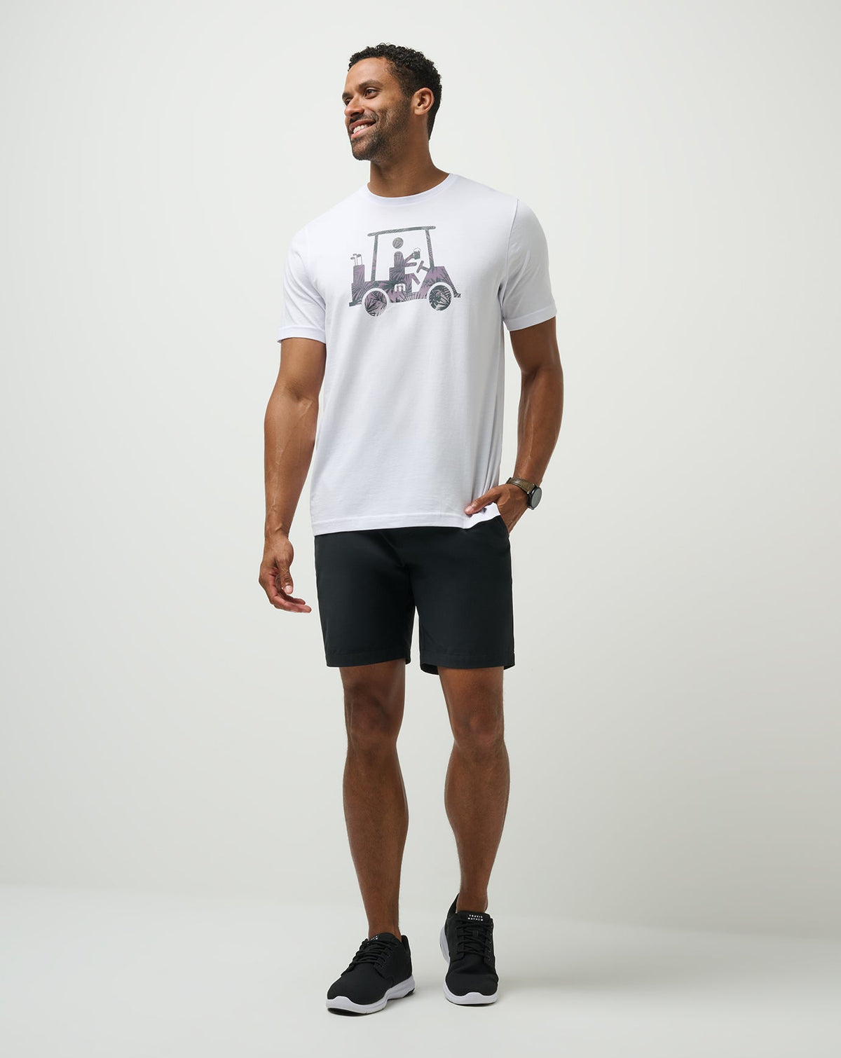 TravisMathew | Catch And Release Tee - White