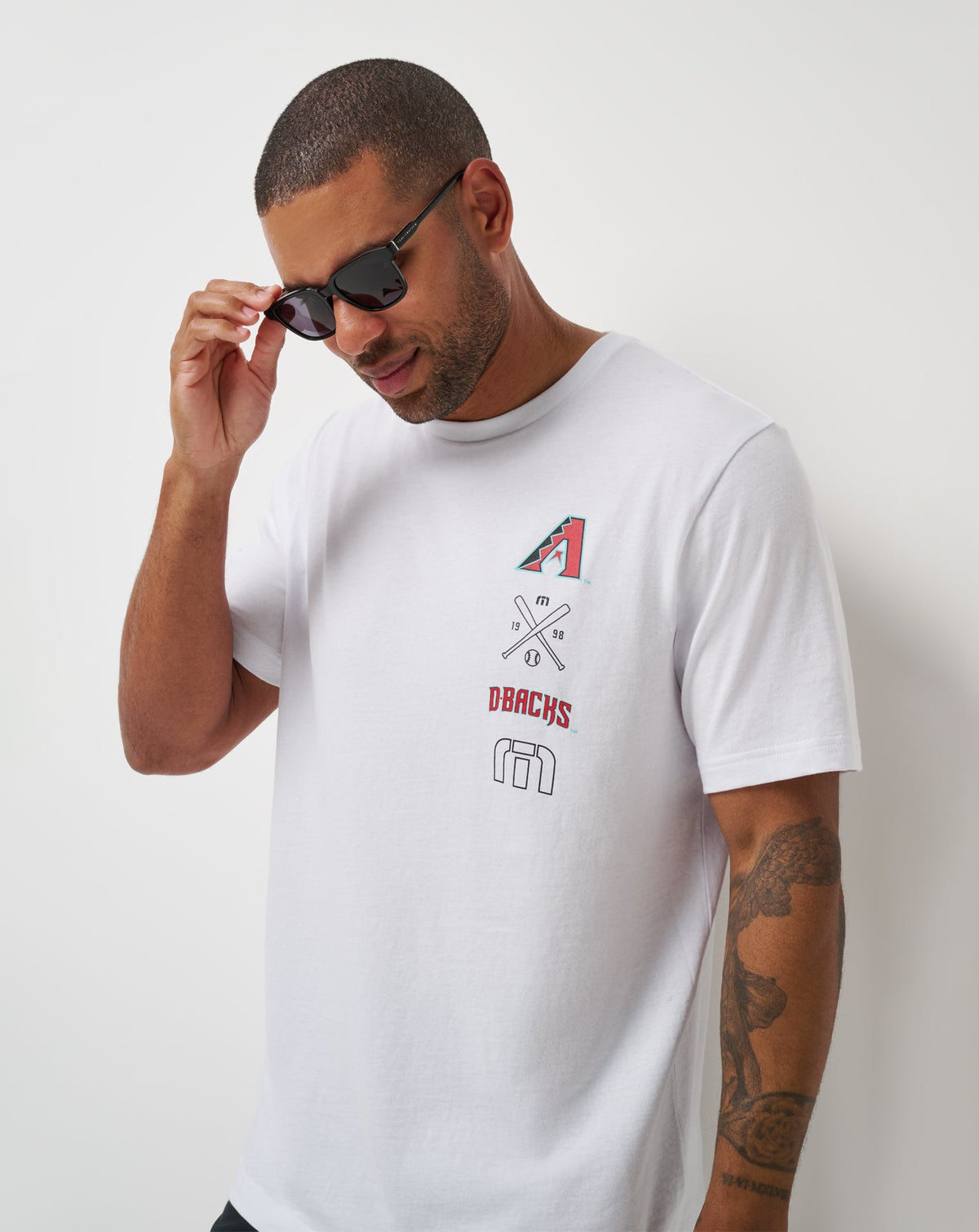 TravisMathew | Arizona Diamondbacks Sunset Slam 2.0 Tee - White