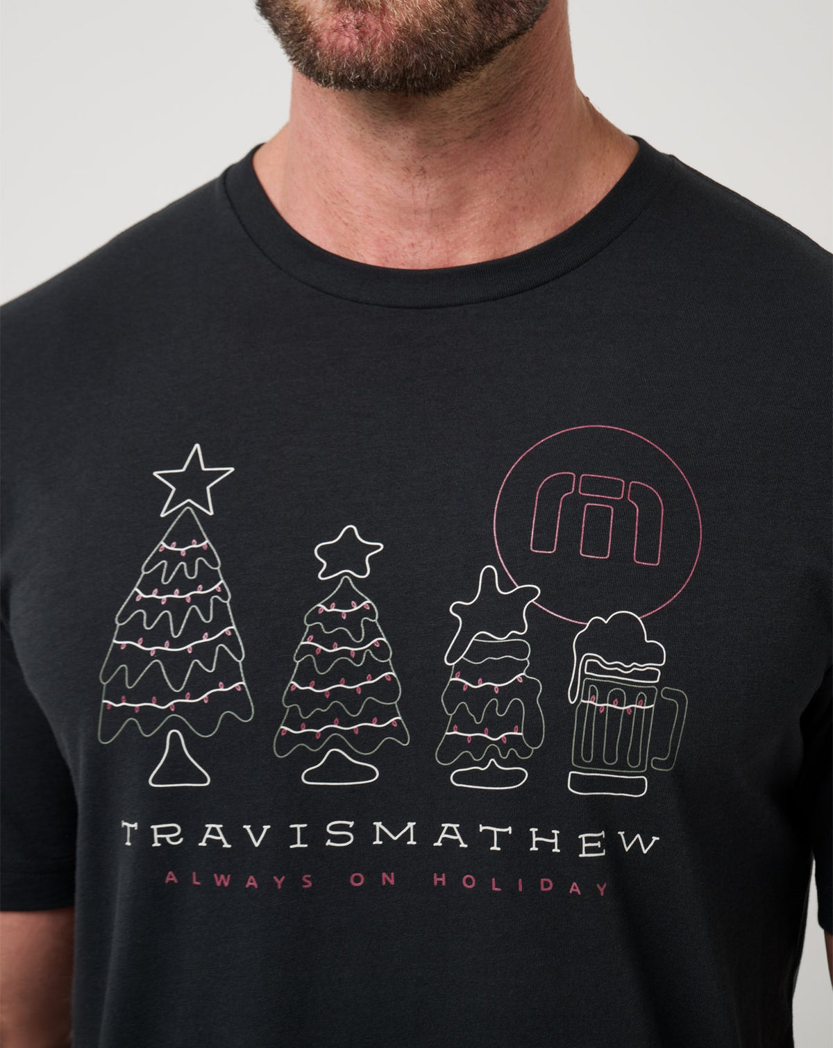 TravisMathew | Season Of Giving Tee - Black