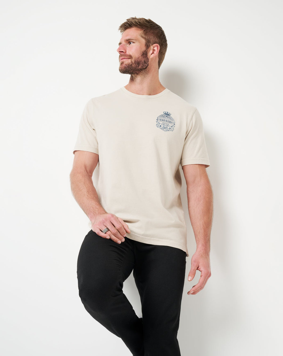 TravisMathew | Name Association 2.0 Tee - Italian Sand