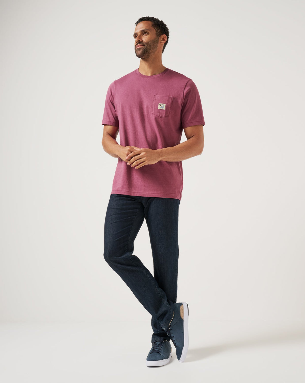 TravisMathew | TM Beach Pocket Tee - Damson