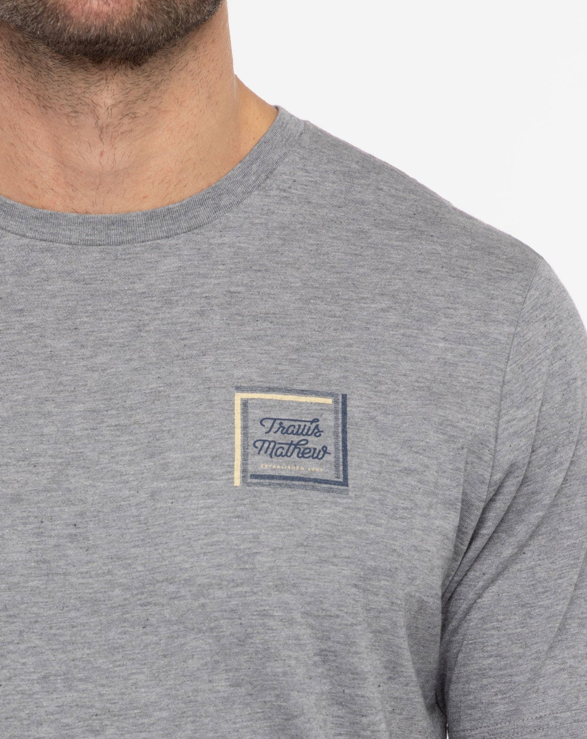 TravisMathew | Riviera Maya Tee - Heather Grey