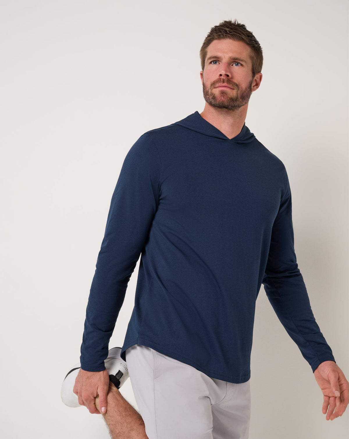 TravisMathew | Performance Jersey Hoodie - Total Eclipse