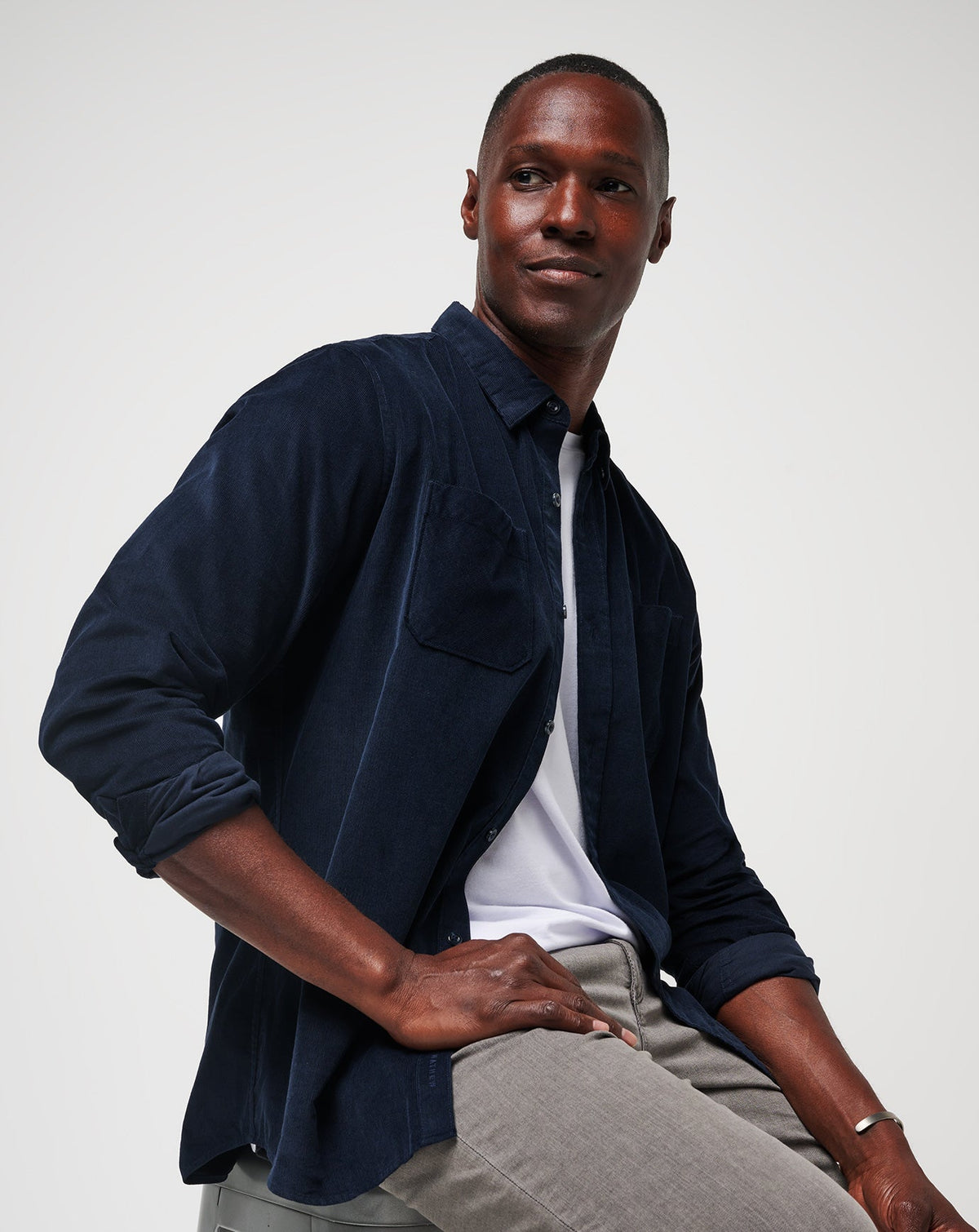 TravisMathew | Barrel Of Laughs Button-Up - Total Eclipse