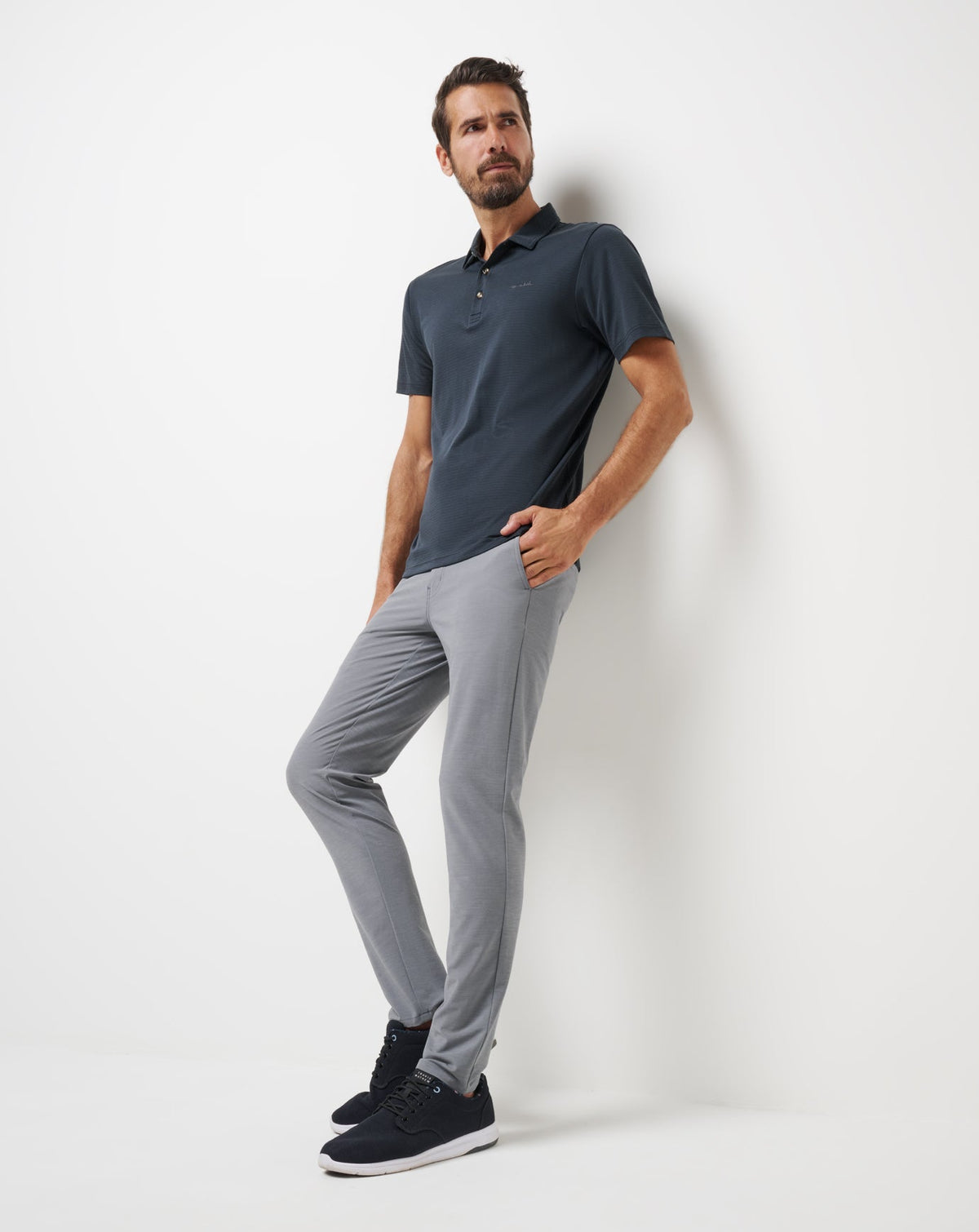 TravisMathew | Open To Close Tech Chino Pant - Heather Quiet Shade