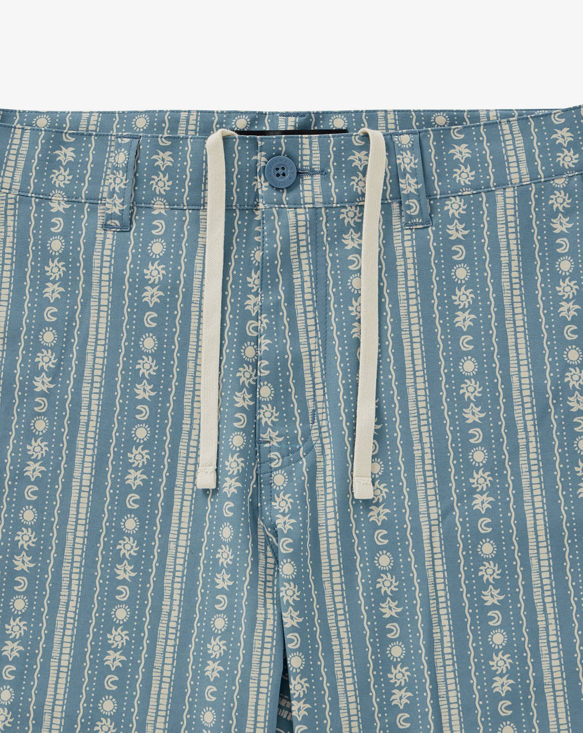 TravisMathew | Tech Chino Print Short 8In - Captains Blue