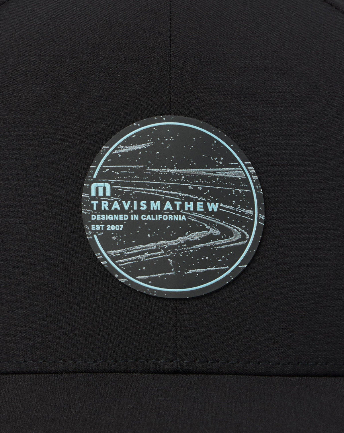 TravisMathew | Long Journey Snapback Hat - Black