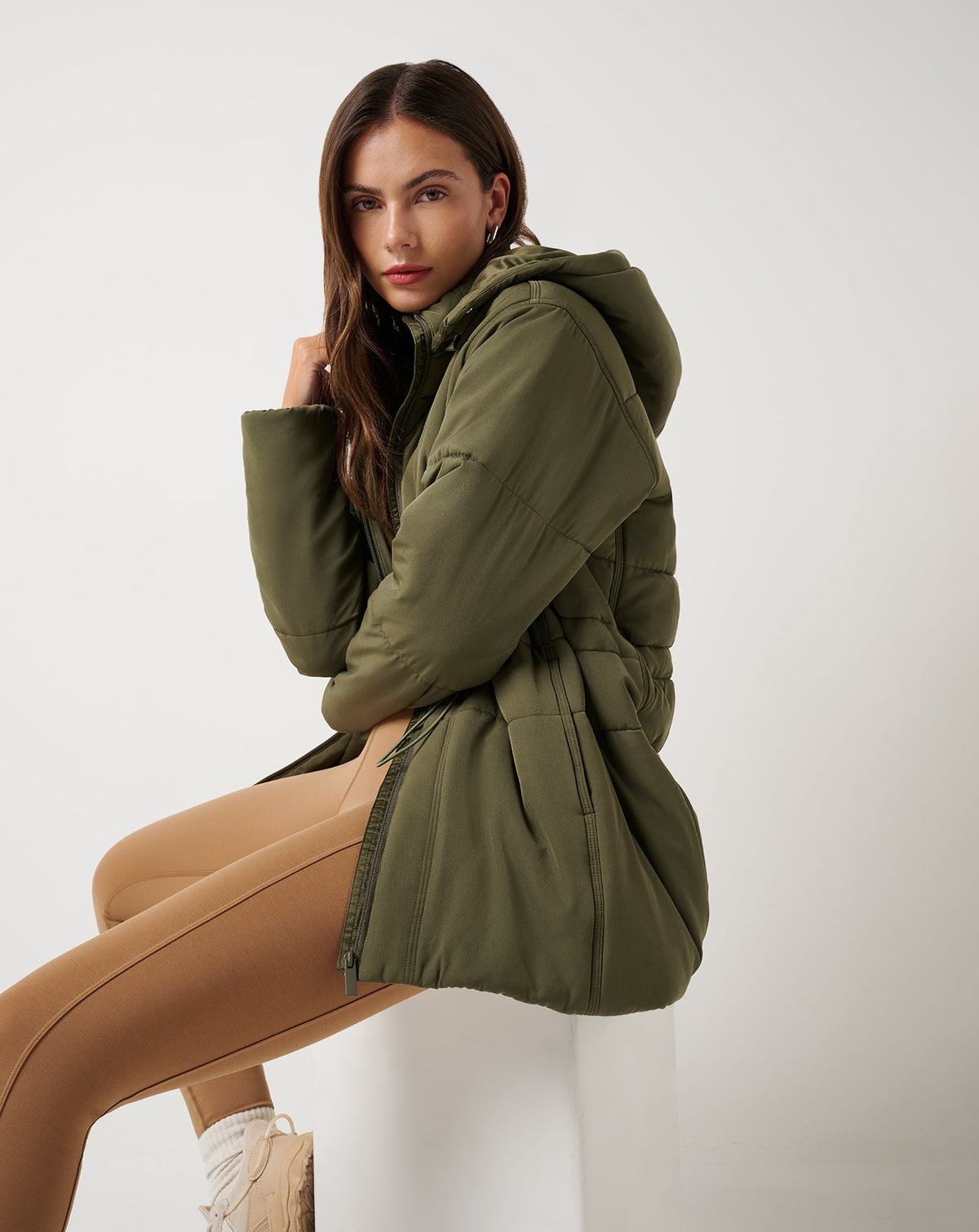 TravisMathew | Mont Blanc Hood Puffer - Grape Leaf