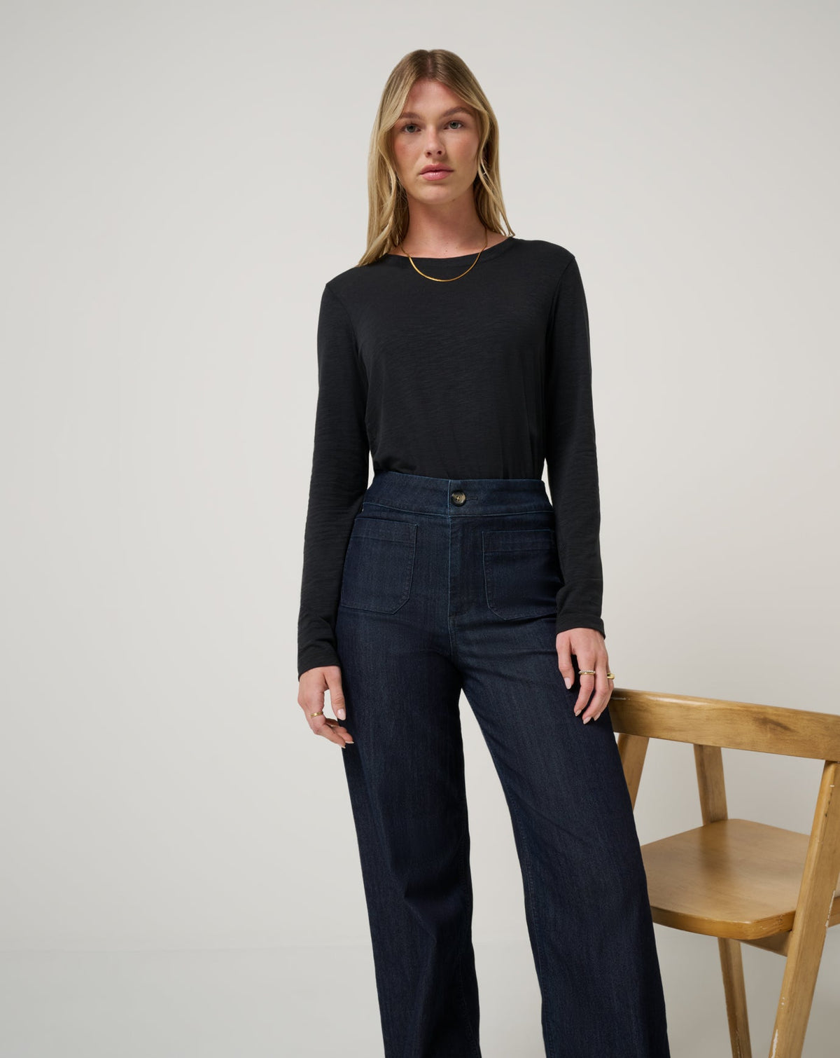 TravisMathew | Cloud Long Sleeve Tee - Black