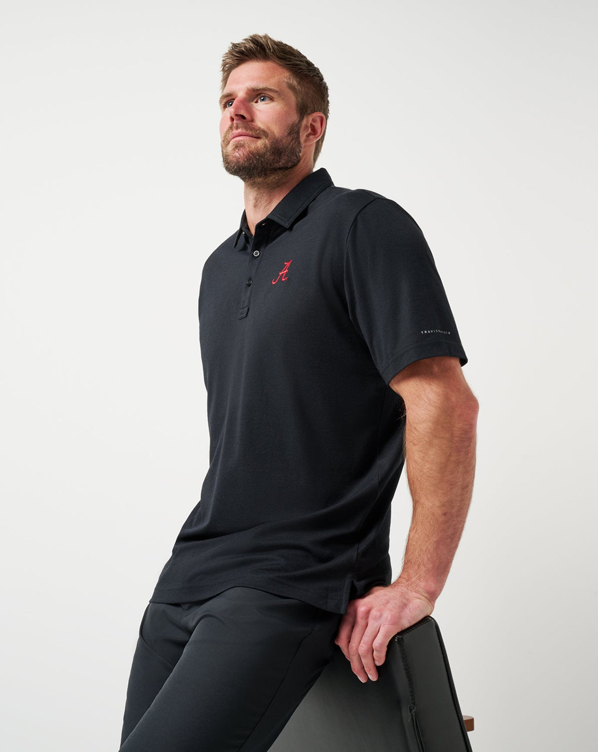 TravisMathew | Alabama School Pride Polo - Black