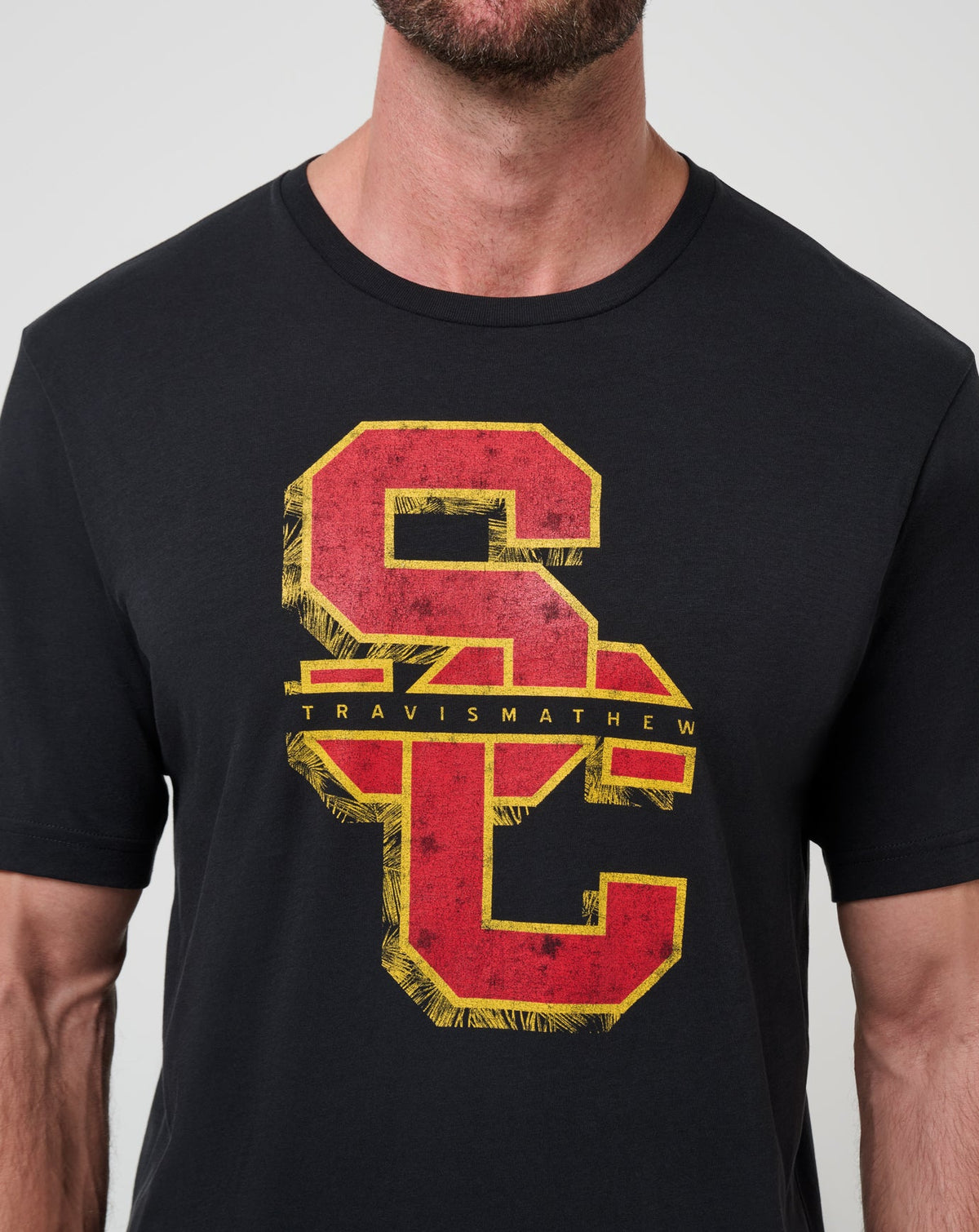 TravisMathew | USC Fight Song Tee - Black
