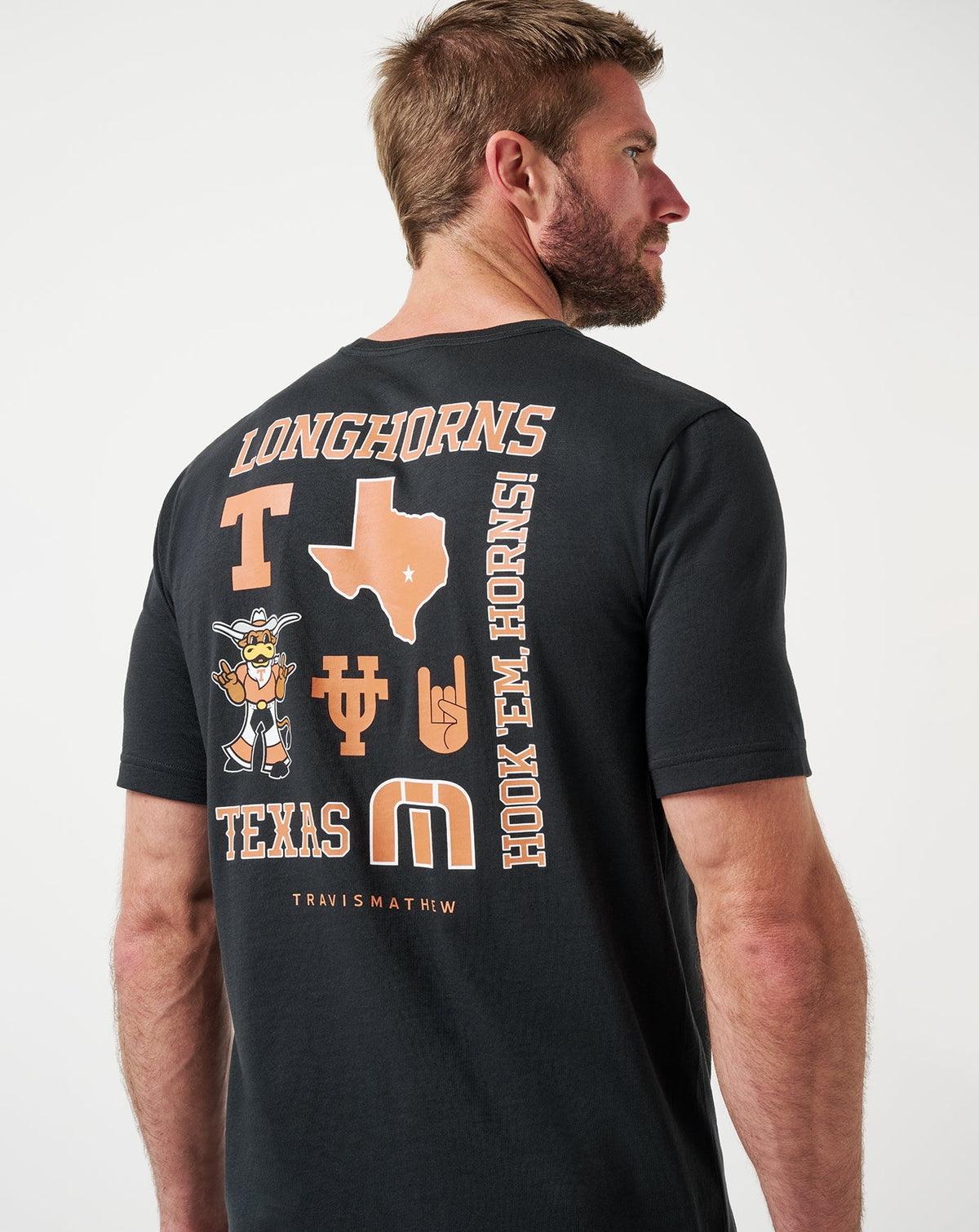TravisMathew | UT Austin Friendly Rivalry Tee - Black