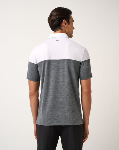 TravisMathew | Heater Pro Color Block Polo - White