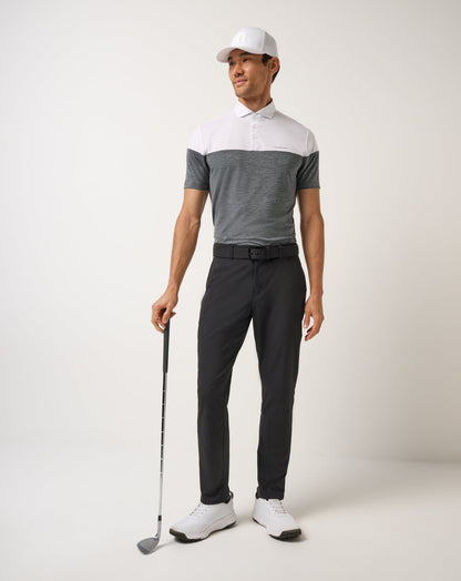 TravisMathew | Heater Pro Color Block Polo - White