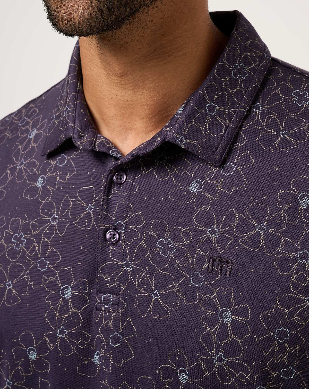TravisMathew | Just My Type Polo - Purple Velvet