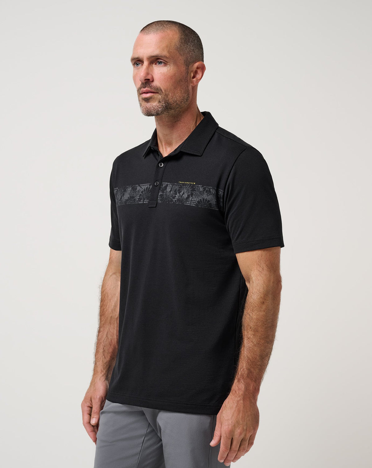 TravisMathew | Performance Jersey Flight Polo - Black