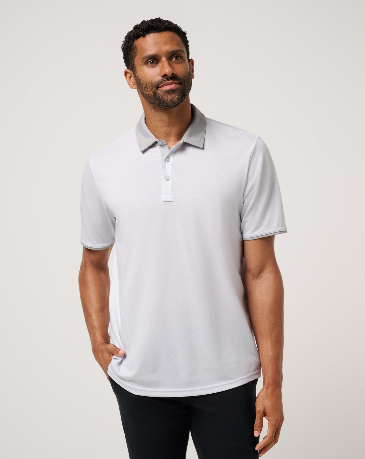 TravisMathew | All Day Social Club Polo - White