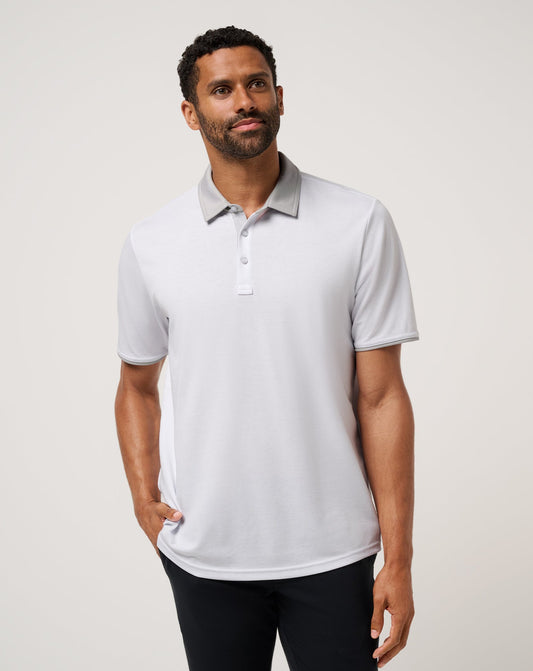 TravisMathew | All Day Social Club Polo - White