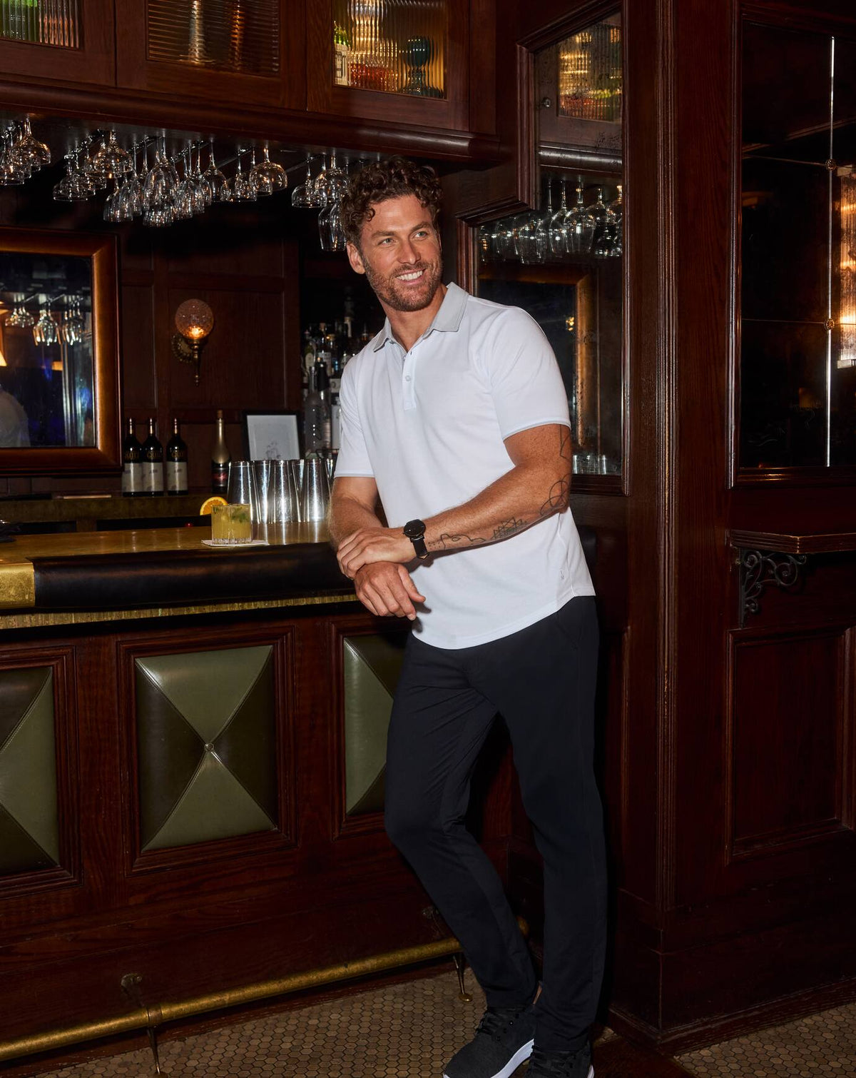 TravisMathew | All Day Social Club Polo - White