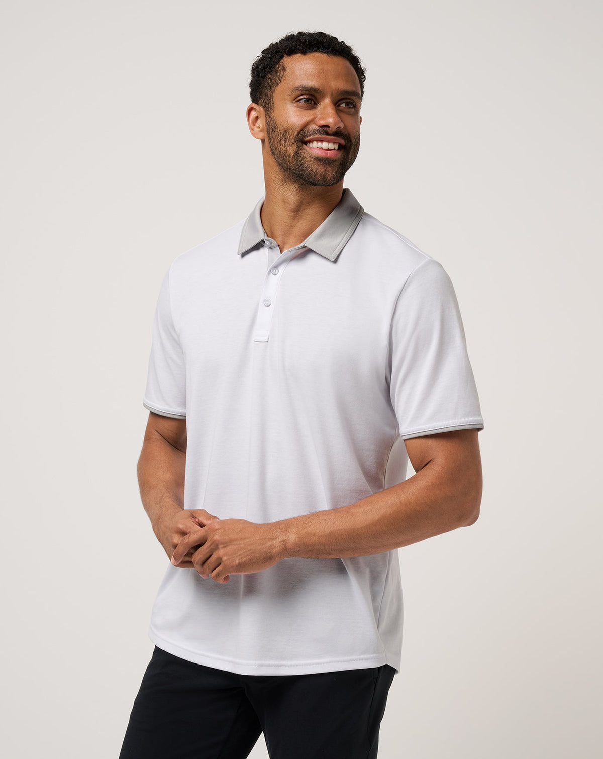 TravisMathew | All Day Social Club Polo - White