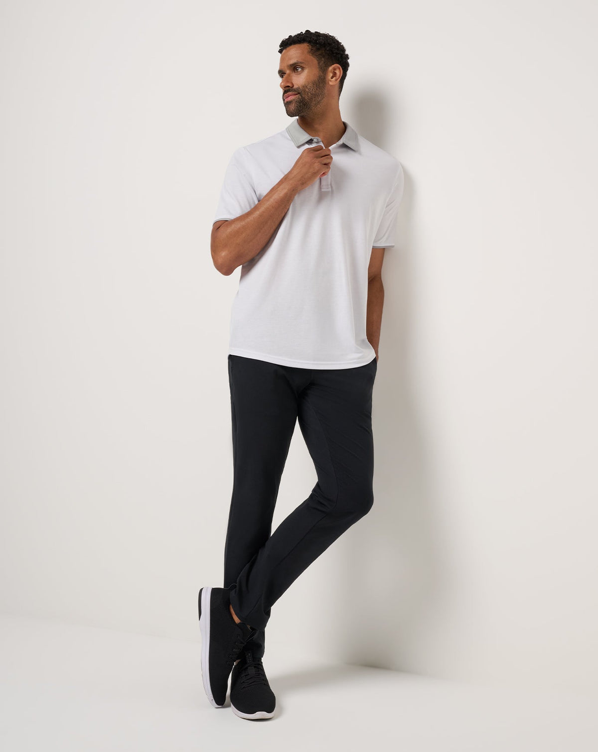 TravisMathew | All Day Social Club Polo - White