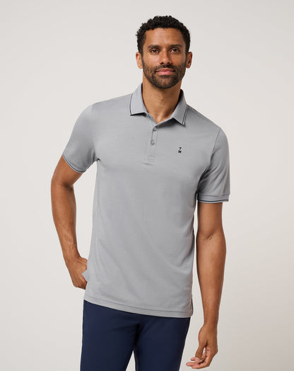 TravisMathew | Happier Hour Polo - Light Grey