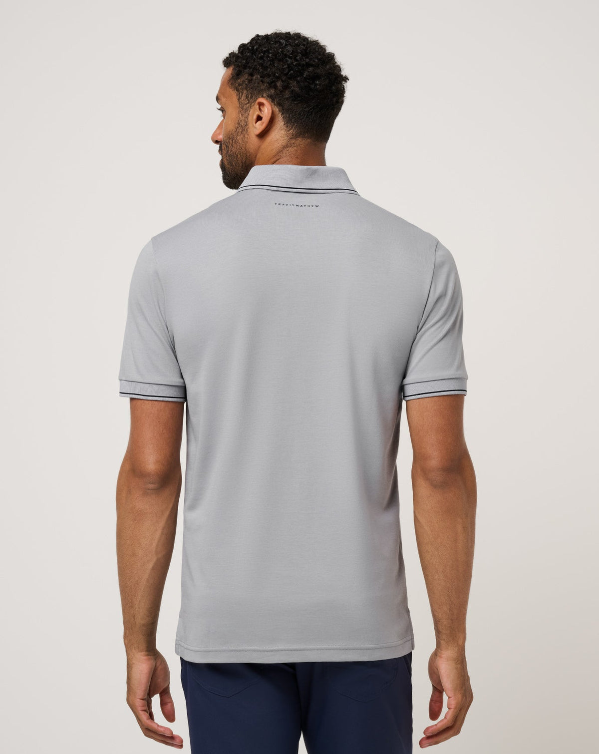 TravisMathew | Happier Hour Polo - Light Grey