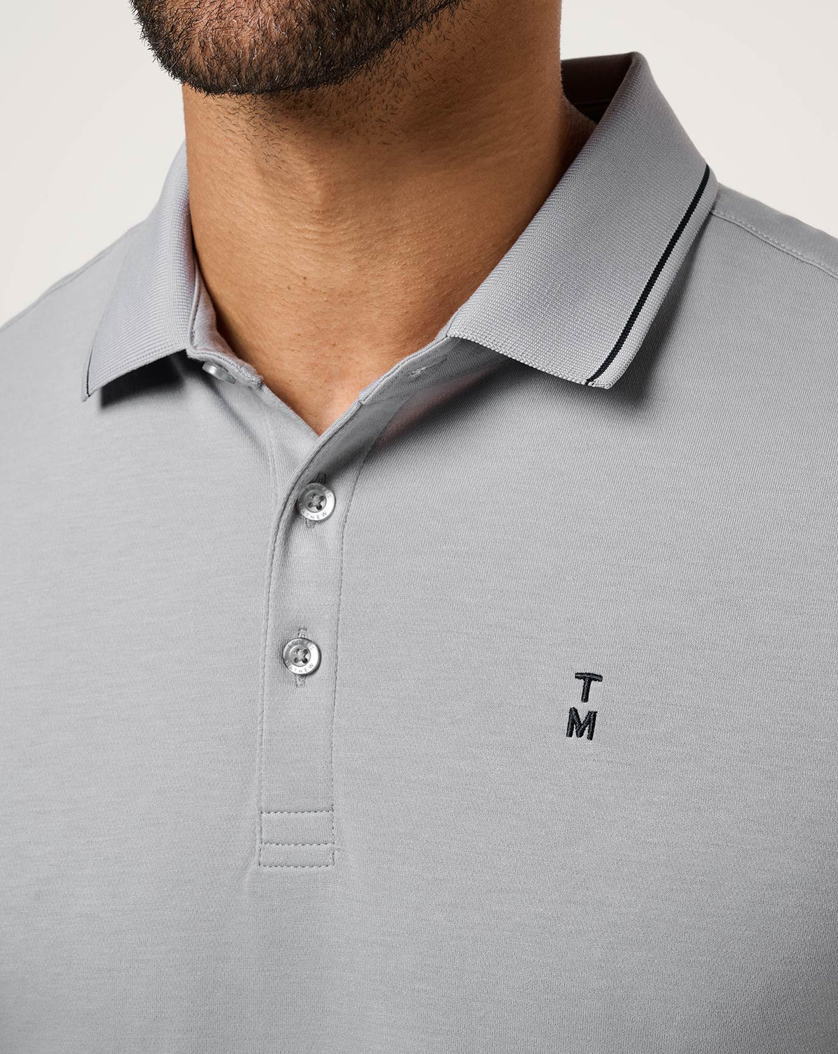 TravisMathew | Happier Hour Polo - Light Grey
