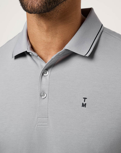 TravisMathew | Happier Hour Polo - Light Grey