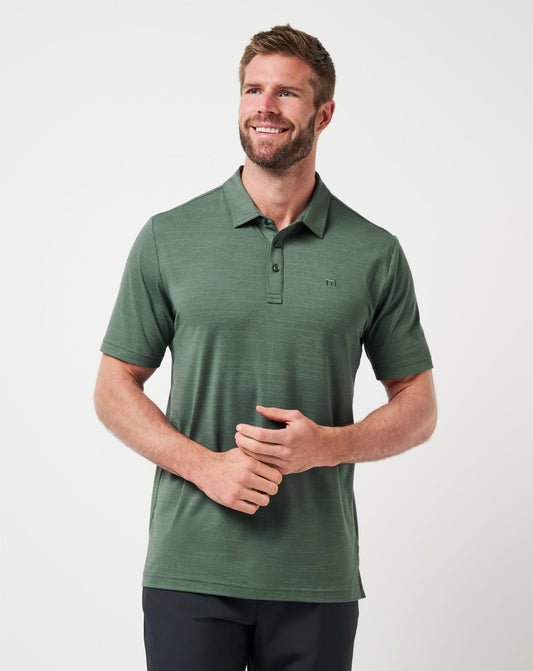 TravisMathew | The Heater Polo - Balsam Green