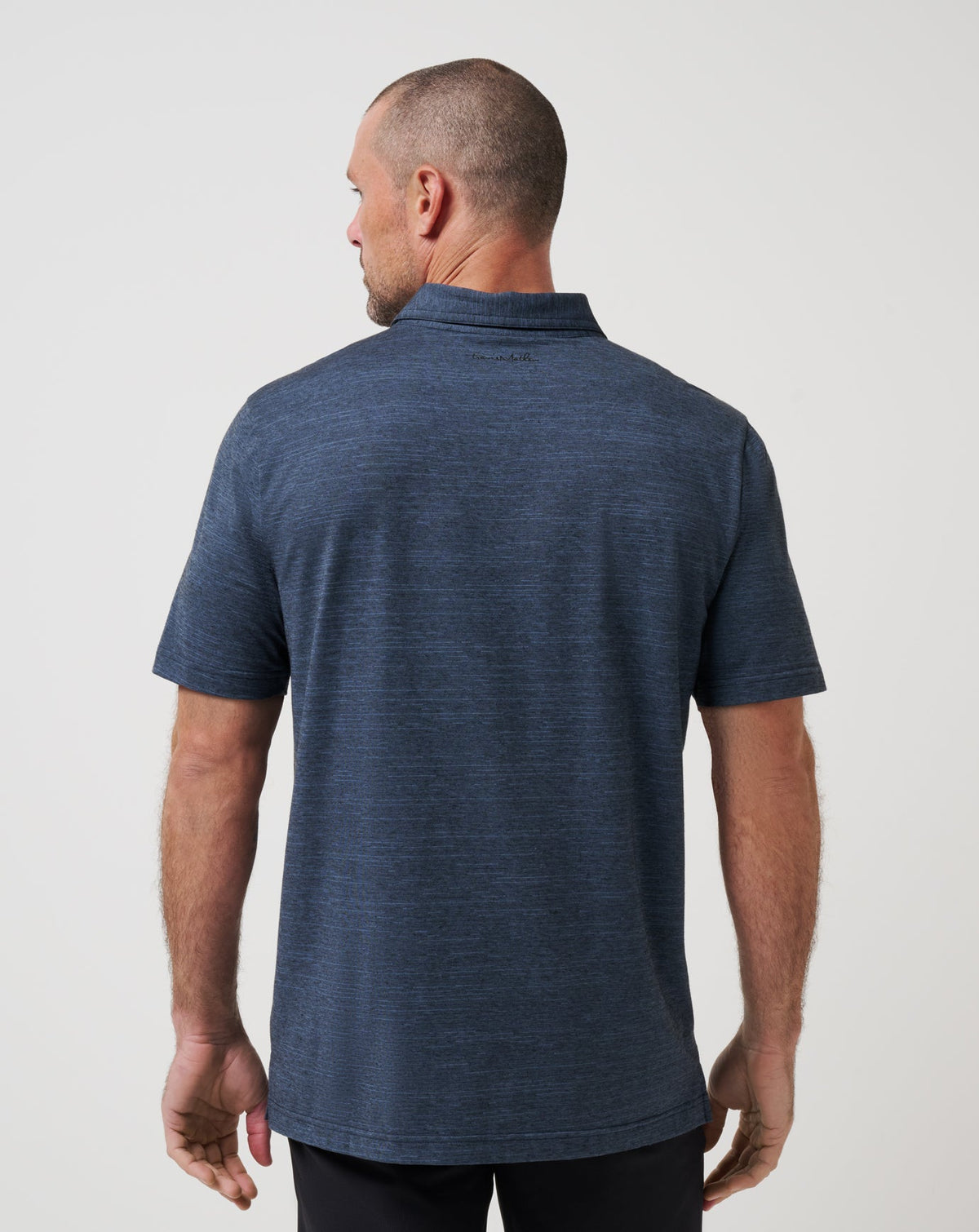 TravisMathew | The Heater Polo - Vintage Indigo/Black