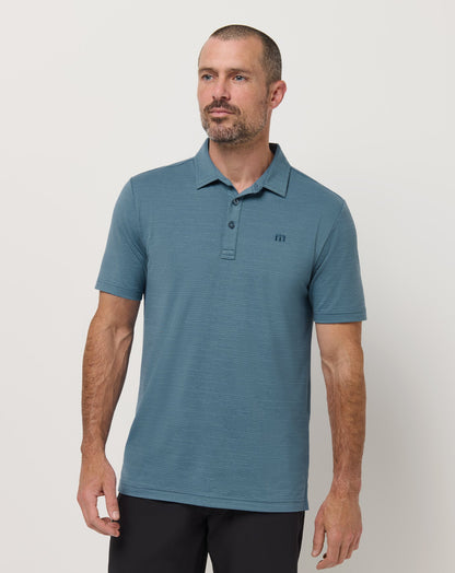 TravisMathew | The Heater Polo - Copen Blue