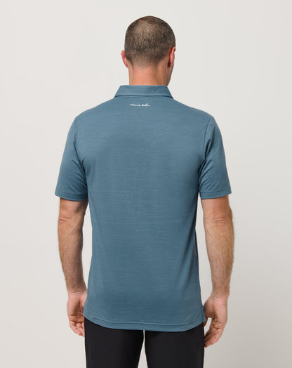 TravisMathew | The Heater Polo - Copen Blue