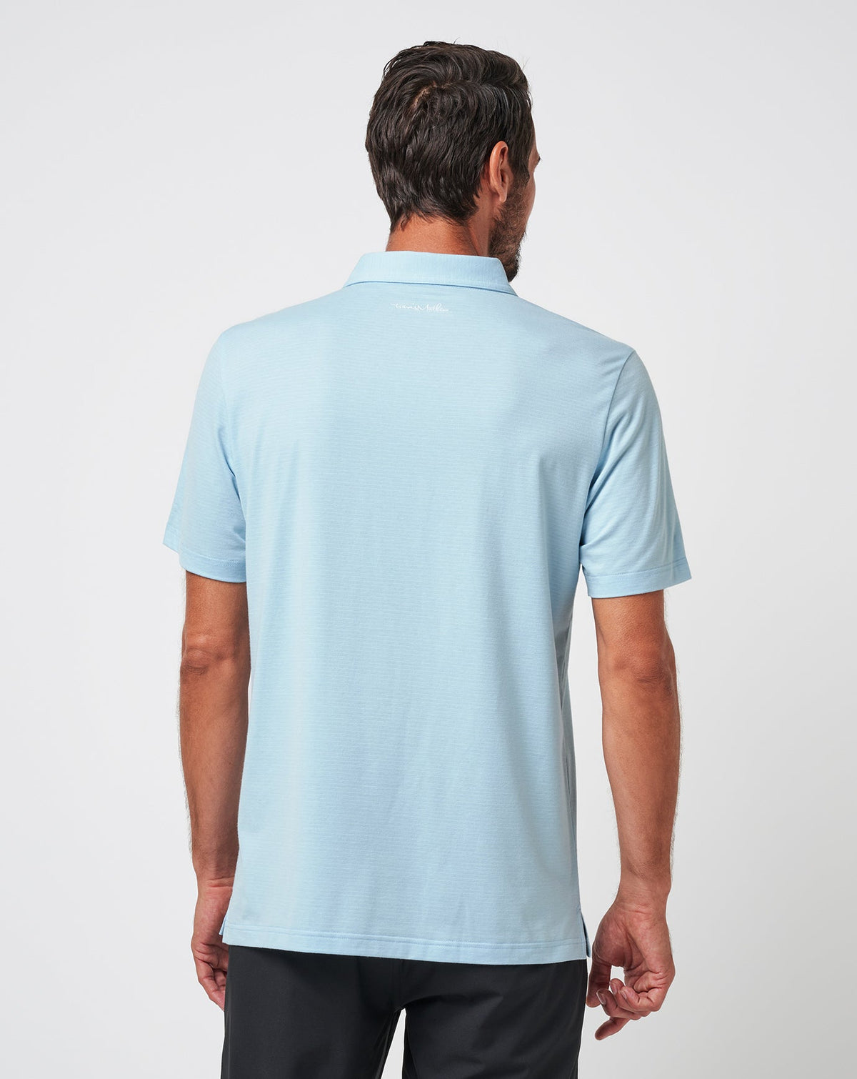 TravisMathew | The Heater Polo - Heather Dream Blue