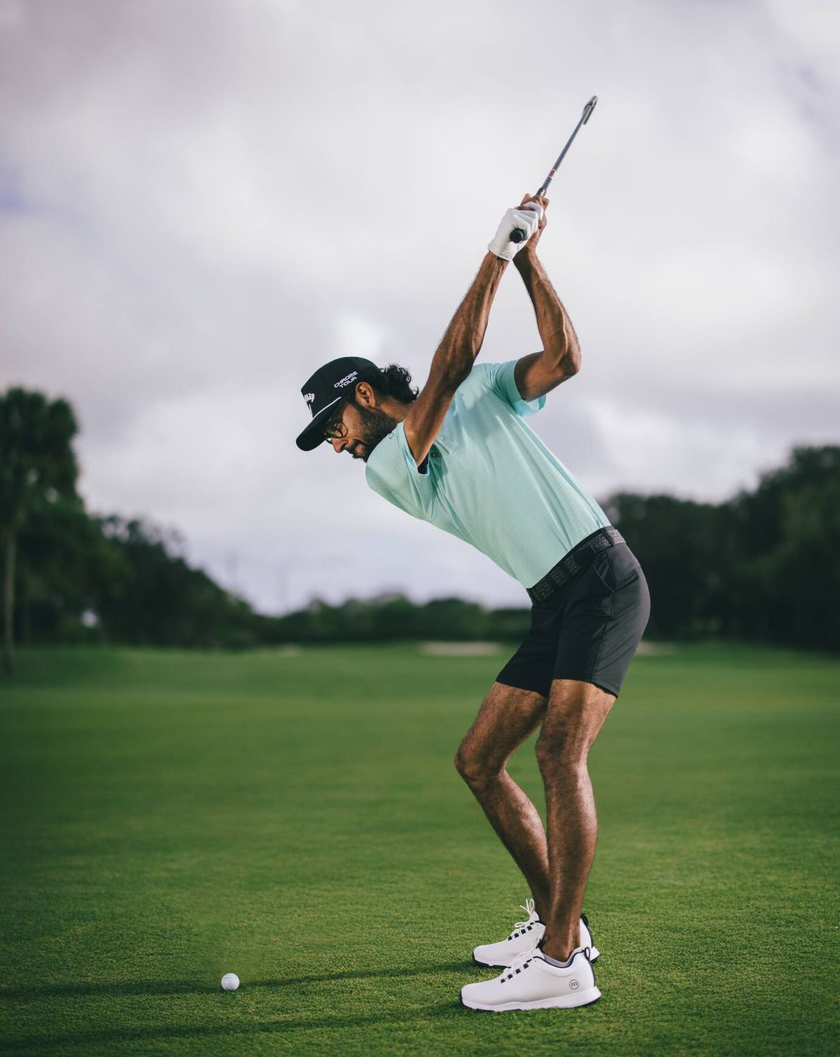 TravisMathew | The Heater Polo - Heather Cameo