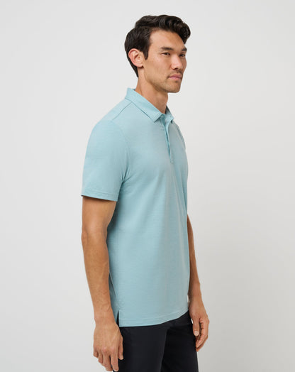 TravisMathew | The Heater Polo - Heather Cameo