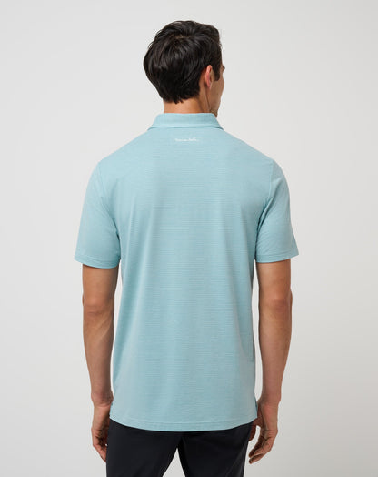 TravisMathew | The Heater Polo - Heather Cameo