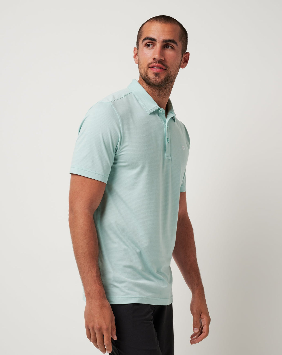 TravisMathew | The Heater Polo - Eggshell Blue