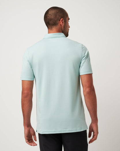 TravisMathew | The Heater Polo - Eggshell Blue