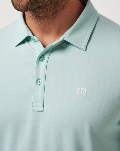 TravisMathew | The Heater Polo - Eggshell Blue