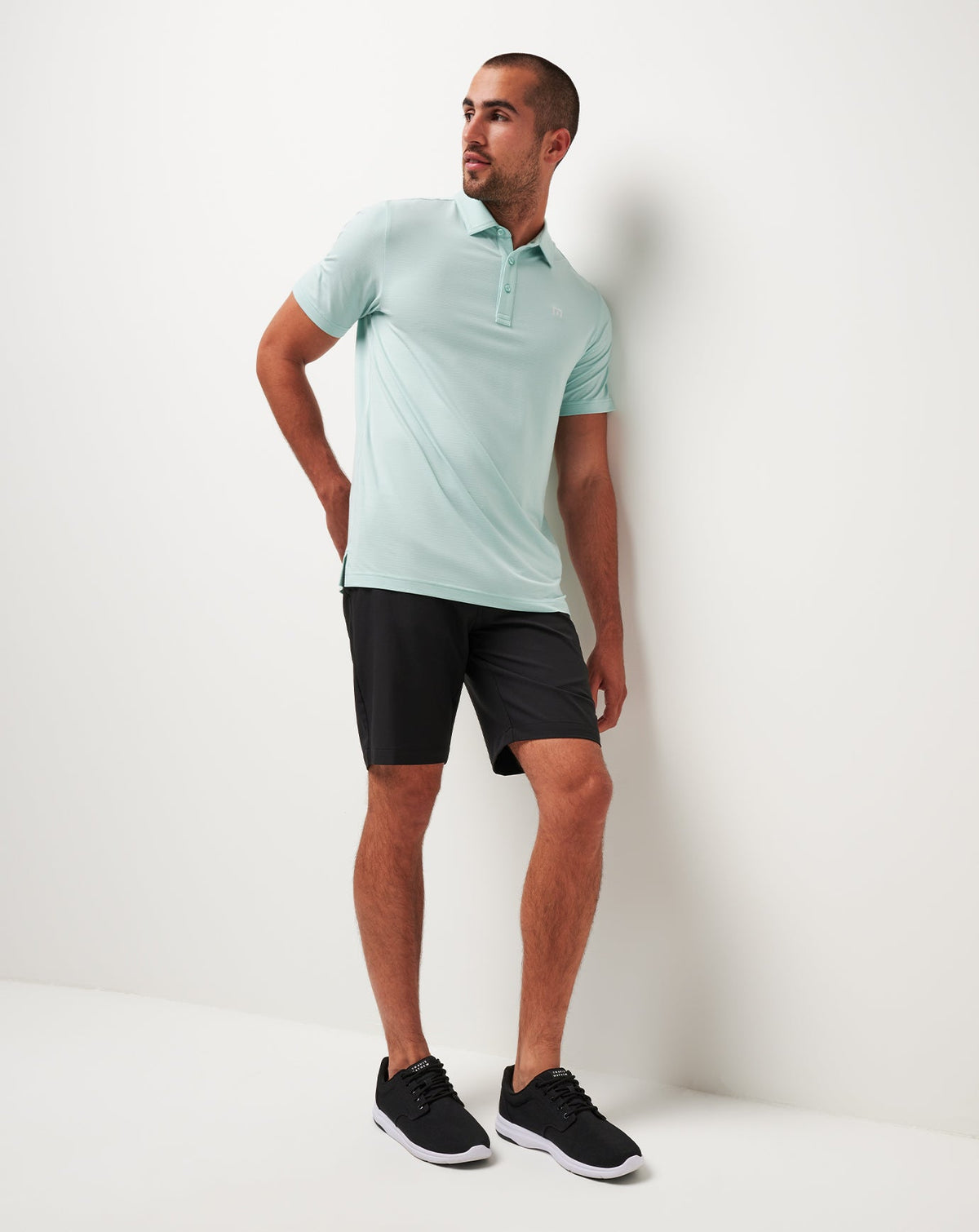 TravisMathew | The Heater Polo - Eggshell Blue