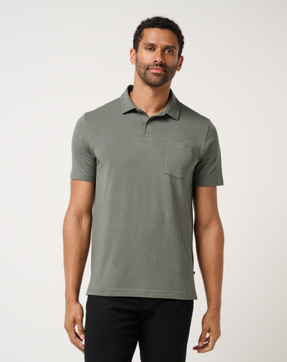 TravisMathew | The Cloud Polo - Dark Olive