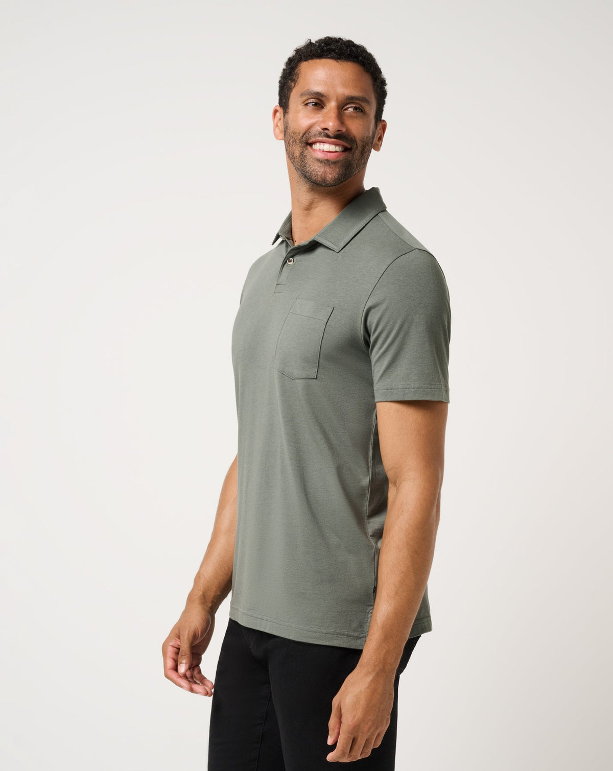 TravisMathew | The Cloud Polo - Dark Olive