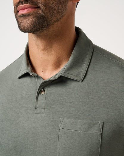 TravisMathew | The Cloud Polo - Dark Olive