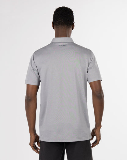TravisMathew | Sea to Sea Polo - Heather Medium Grey